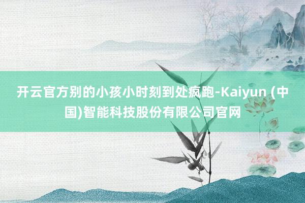 开云官方别的小孩小时刻到处疯跑-Kaiyun (中国)智能科技股份有限公司官网
